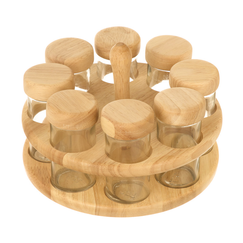 ست جا ادویه 8 پارچه مدل NATURE کد 082