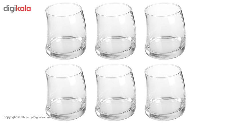 لیوان پاشاباغچه مدل پنگوئن کد 41500 بسته 6 عددی