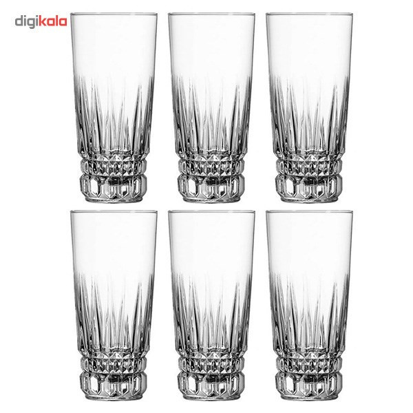 ست لیوان 6 پارچه لومینارک مدل امپراطور کد C7234