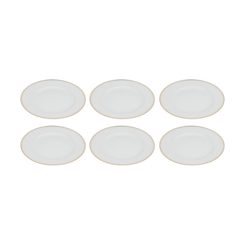 پیش دستی چینی زرین ایران مدل سپیدار 19 درجه عالی بسته 6 عددی