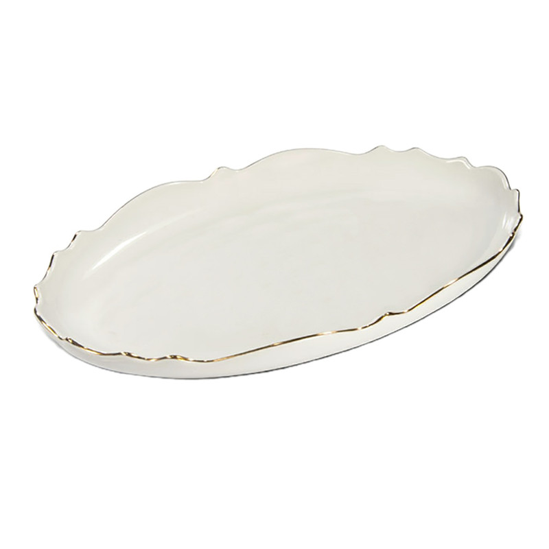 ظرف سرو لمونژ مدل موج کد 136-L