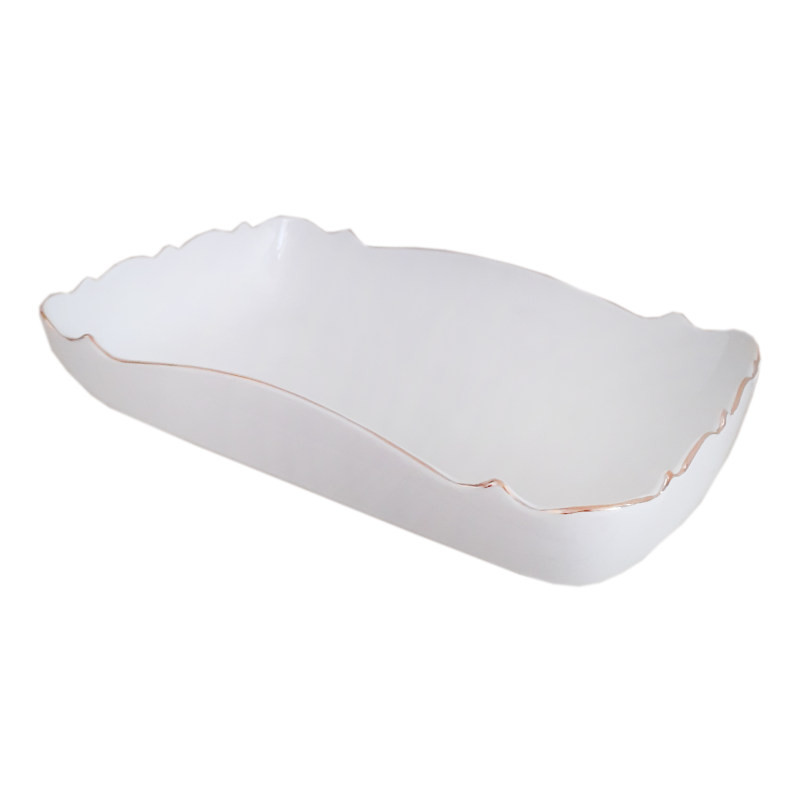 ظرف سرو مدل مستطیل موج دار 316-s