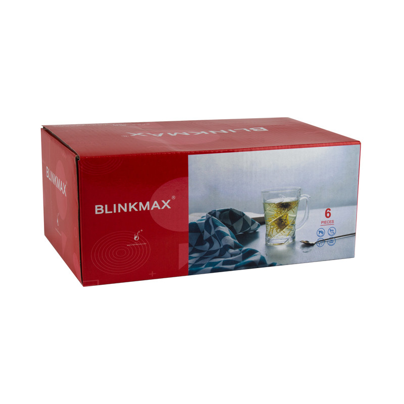 لیوان بلینک مکس مدل فلورانس خطی بسته 6 عددی