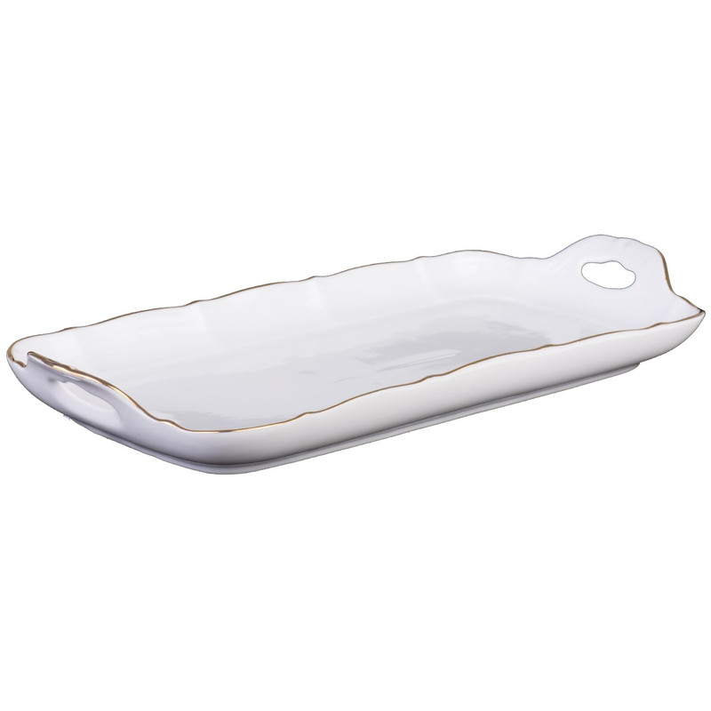 رولت خوری لیمون چینی طرح خط طلا مدل A1