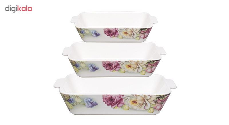 ظروف پخت و پز هوم کینگ کد 2-1420 مجموعه 3 عددی