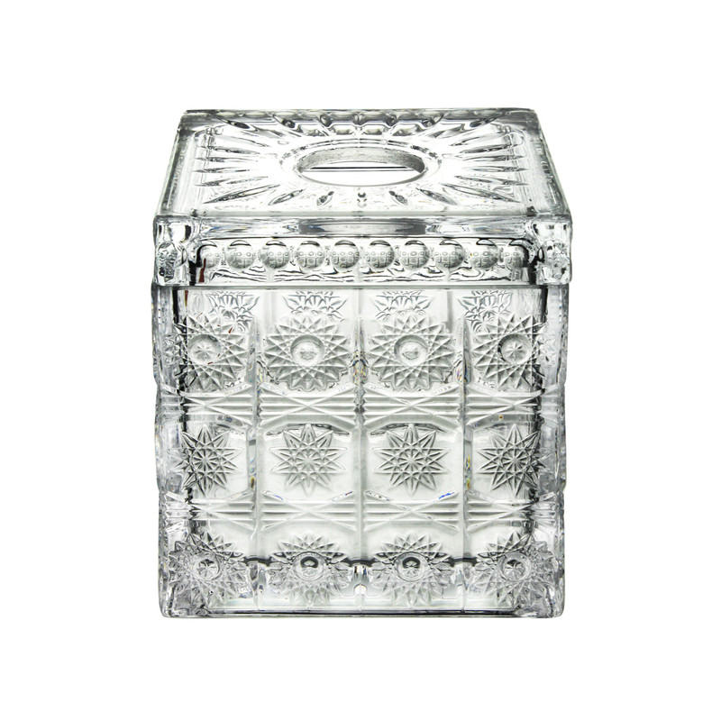 جای دستمال کاغذی ام جی دبلیو مدل کریستال خورشیدی کد 318