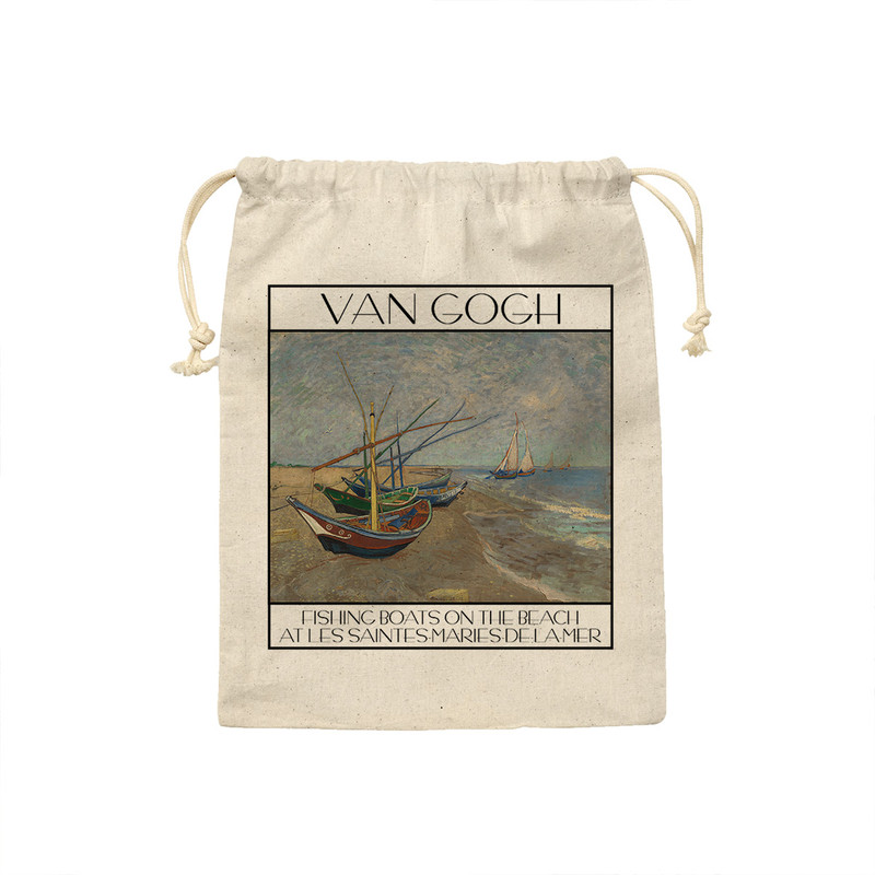 کیسه نان و سبزی ترمه طراحان ایده مدل قایق های ماهیگیری از ونگوگ کد art0072 - M