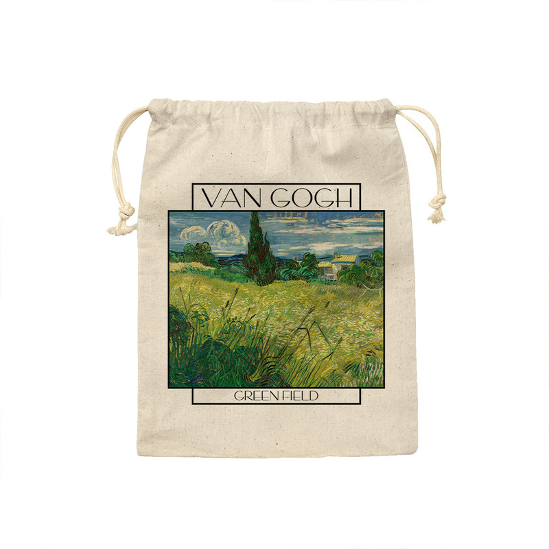 کیسه نان و سبزی ترمه طراحان ایده مدل مزرعه سبز از ونگوگ کد art0031