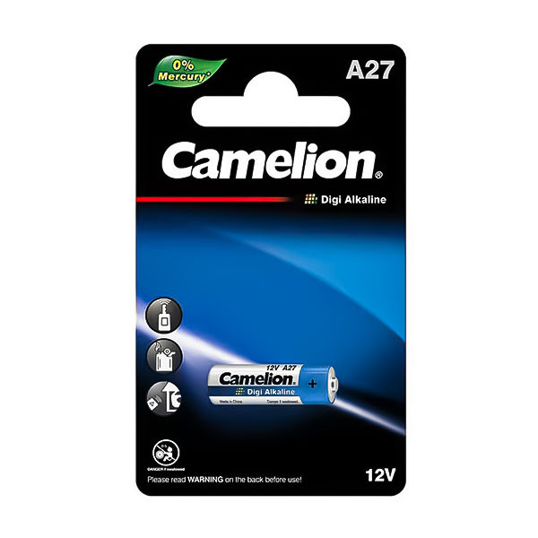 باتری کملیون مدل ریموتی آلکالاین کد A27