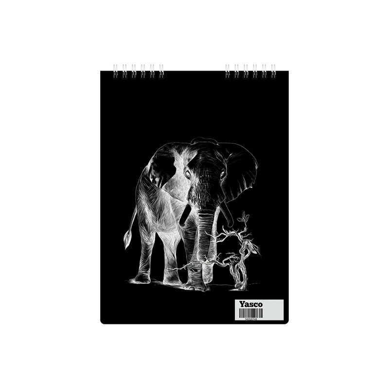 دفتر طراحی 25 برگ یاسکو طرح فیل