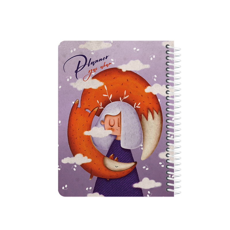 دفتر برنامه ریزی 80 برگ یاسکو طرح روباه