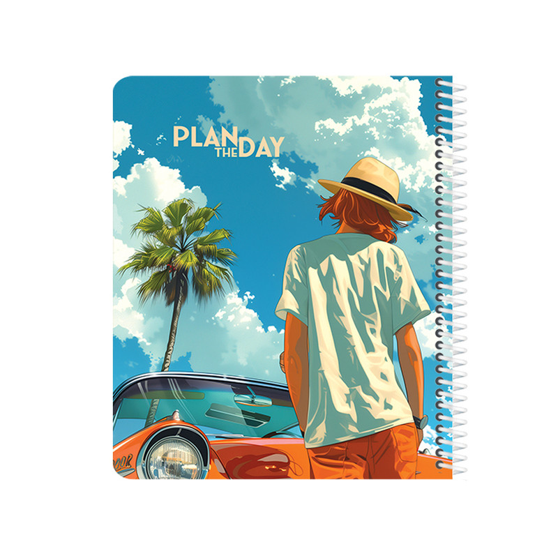 دفتر برنامه ریزی 90 برگ یاسکو طرح نخل مدل طبیعت