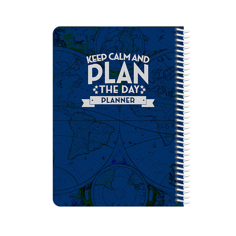 دفتر برنامه ریزی 80 برگ یاسکو مدل وینتیج کد B2