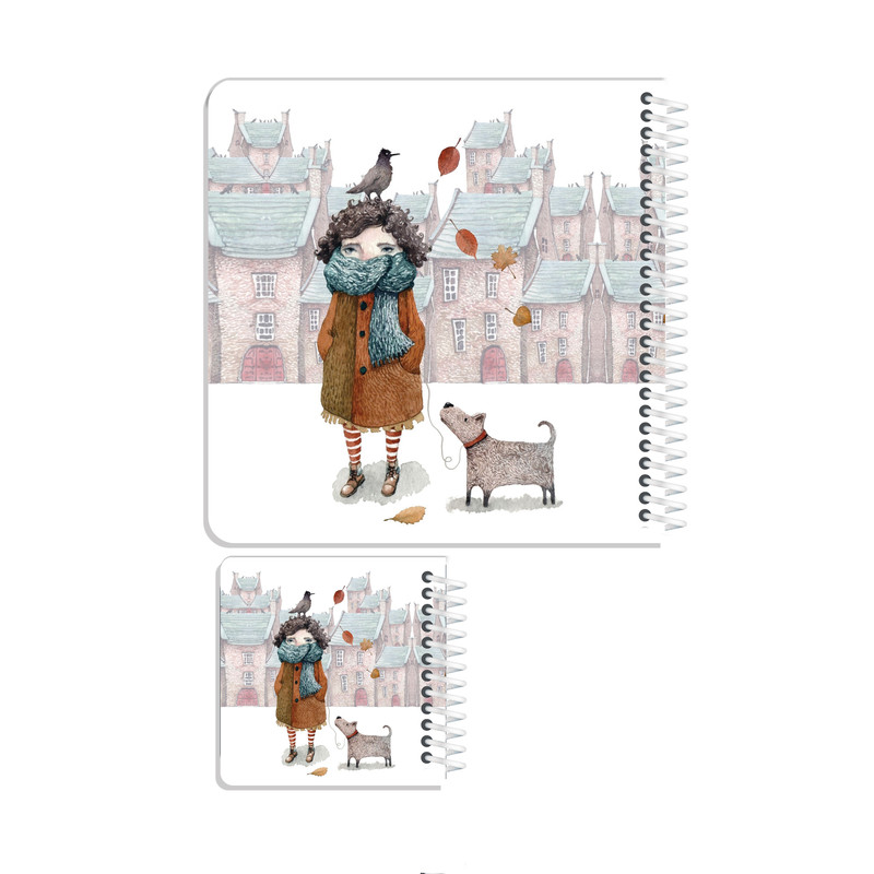 دفتر یاس آکام طرح شهر عجیب مدل بولت ژورنال نقطه ای مجموعه دو عددی