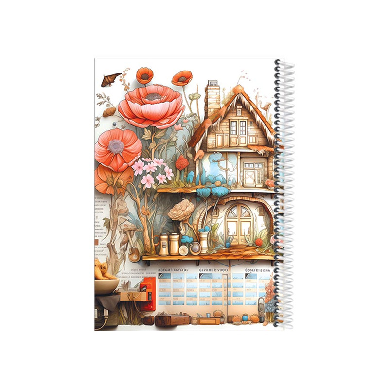 دفتر نفاشی 50 برگ یاسکو مدل کلبه بهاری