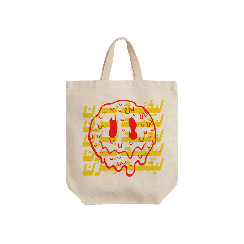 ساک خرید ترمه طراحان ایده مدل لبخند بزن کد cfp2111 - S