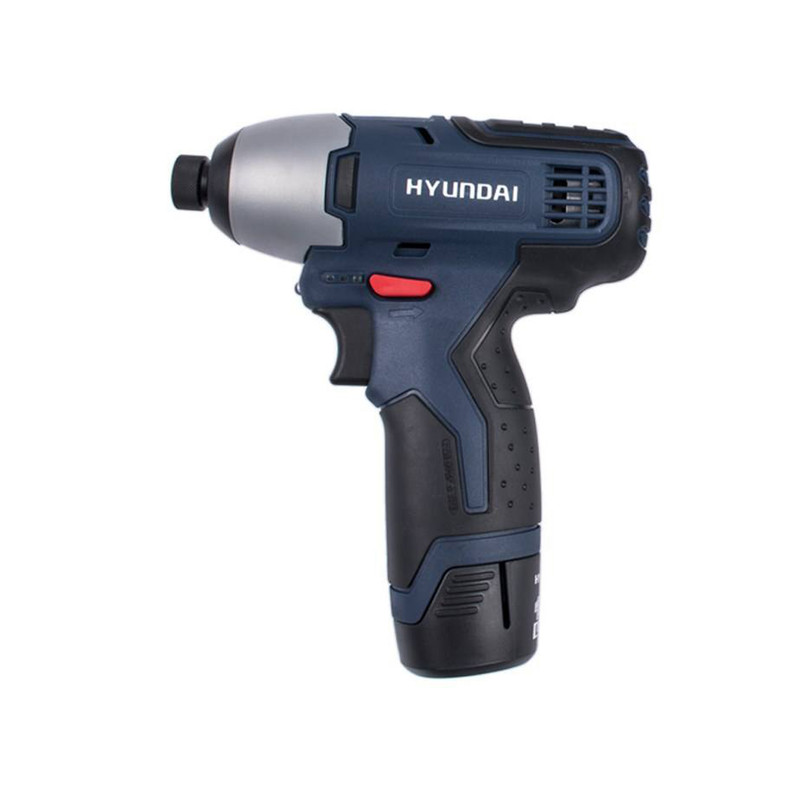 دریل و پیچ گوشتی شارژی هیوندای مدل HP121L-CD2121L مجموعه 2 عددی