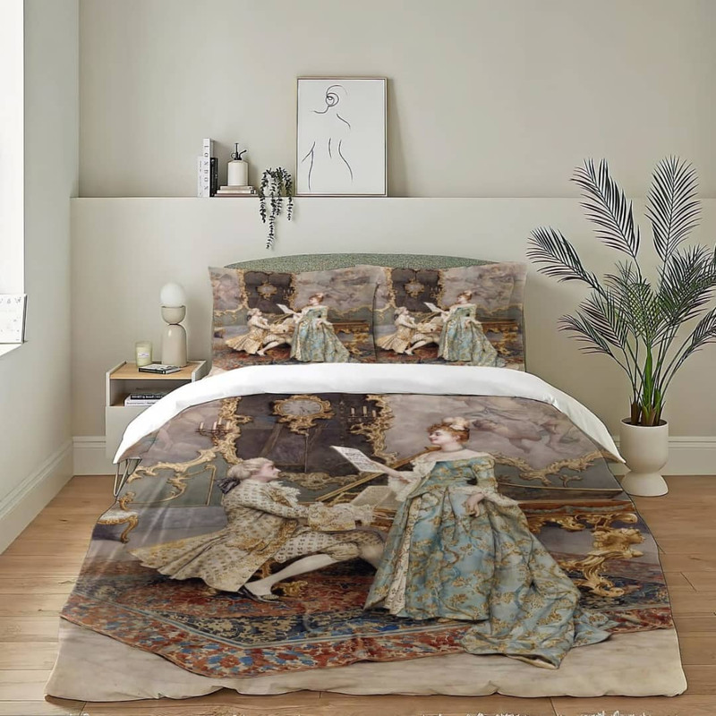 سرویس روتختی یک نفره 6 تکه مدل 0023