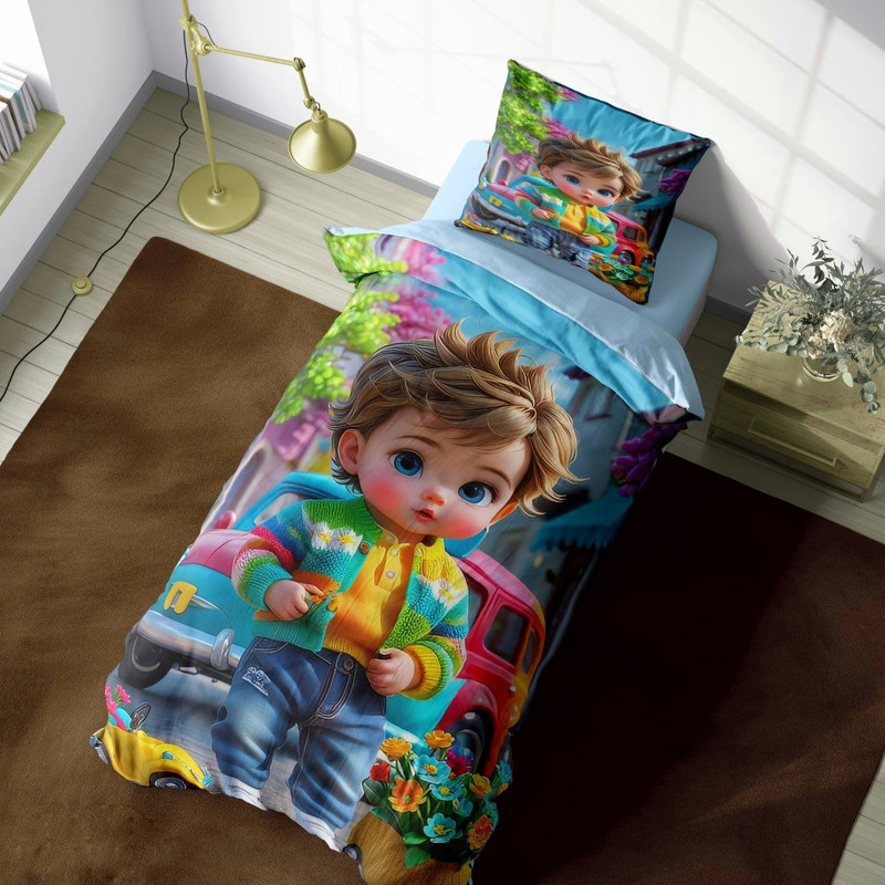 سرویس روتختی یک نفره 6 تکه کالای خواب آرنا مدل ۰۰۴۲۰