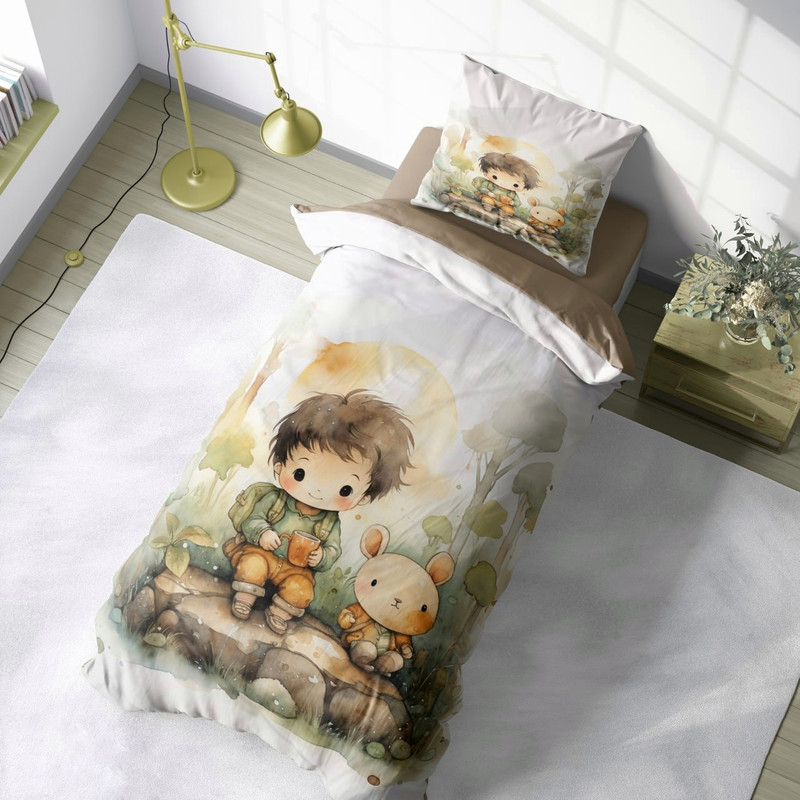 سرویس روتختی یک نفره 6 تکه کالای خواب آرنا مدل ۰۰۲۱۲