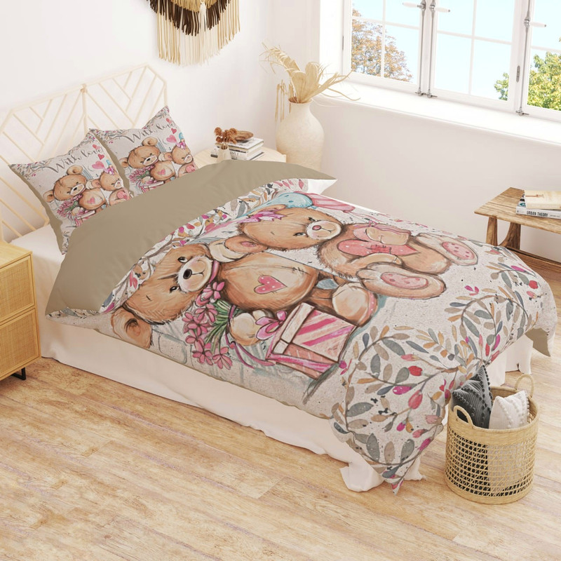 سرویس روتختی یک نفره 6 تکه کالای خواب آرنا مدل ۰۰۱۹۸