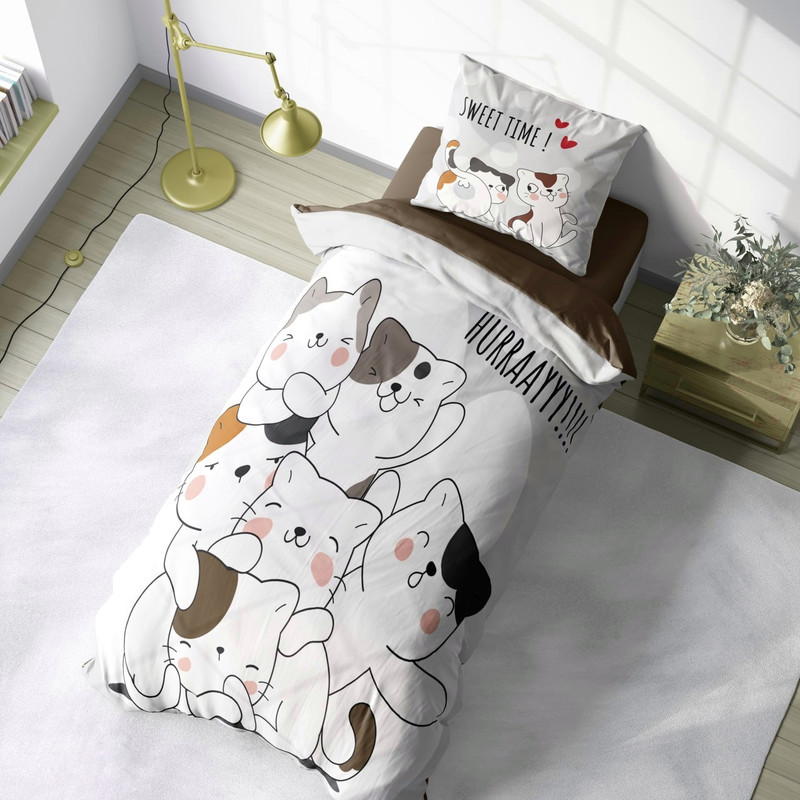 سرویس روتختی یک نفره 6 تکه کالای خواب آرنا مدل ۰۰۶۰۰