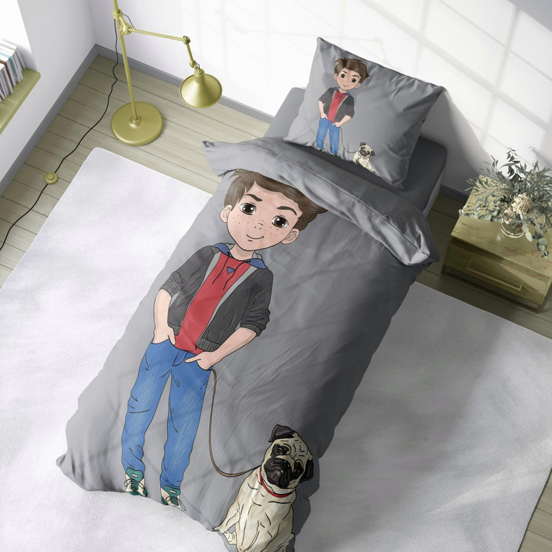 سرویس روتختی یک نفره 6 تکه کالای خواب آرنا مدل ۰۰۷۶۱