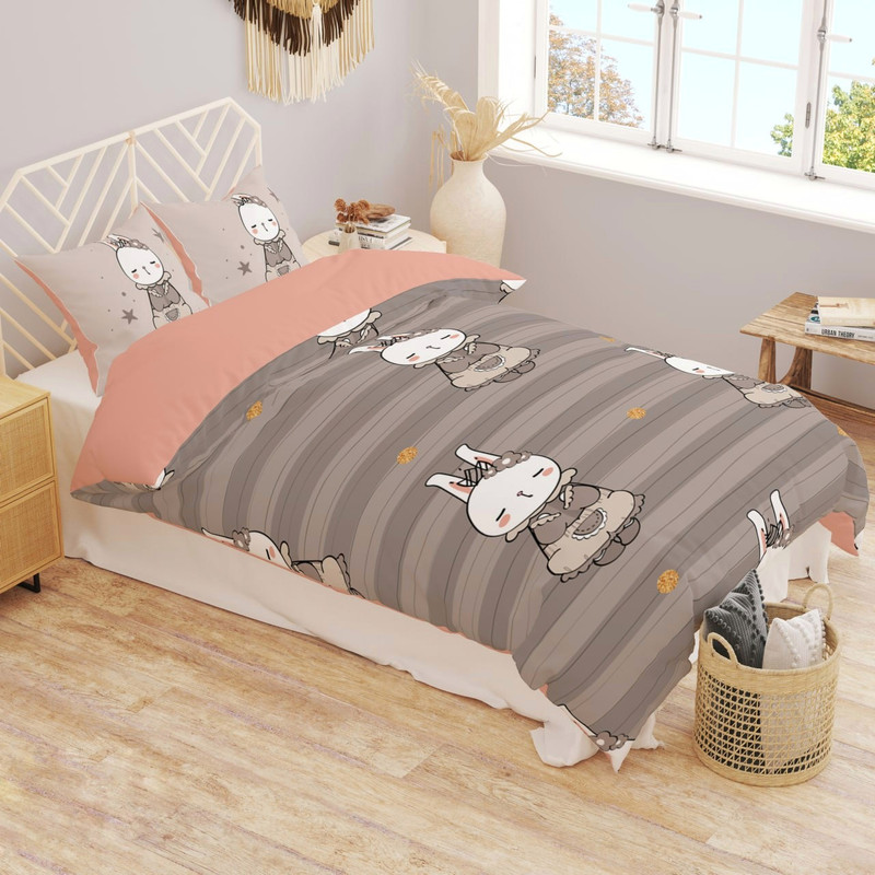 سرویس روتختی یک نفره 6 تکه کالای خواب آرنا مدل ۰۰۳۷۷