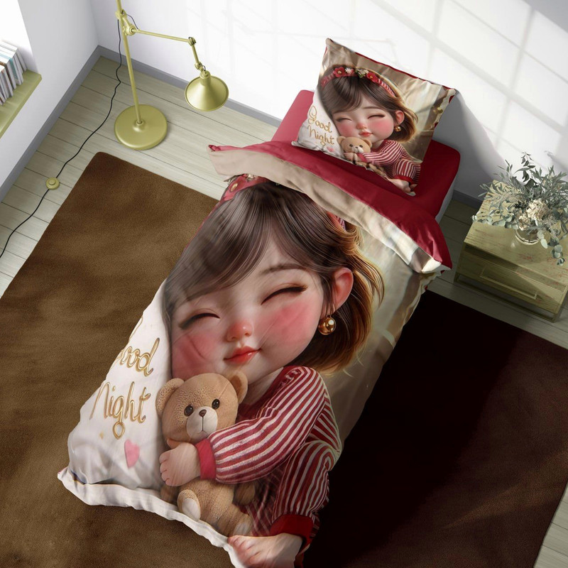 سرویس روتختی یک نفره 6 تکه کالای خواب آرنا مدل ۰۰۴۲۷