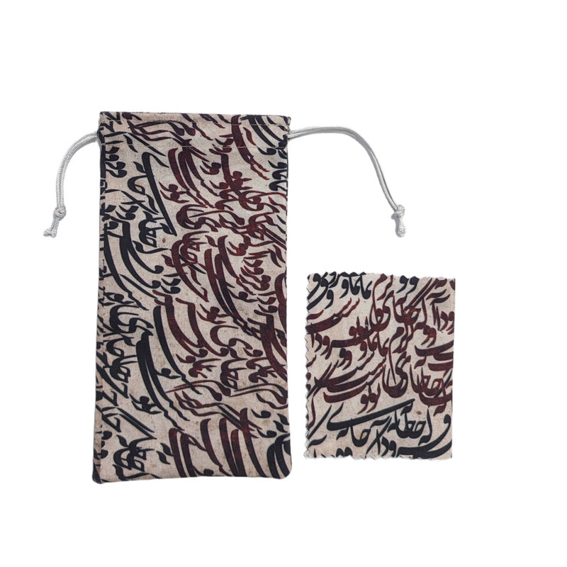 کاور عینک ترمه طراحان ایده مدل Trm162 به همراه دستمال