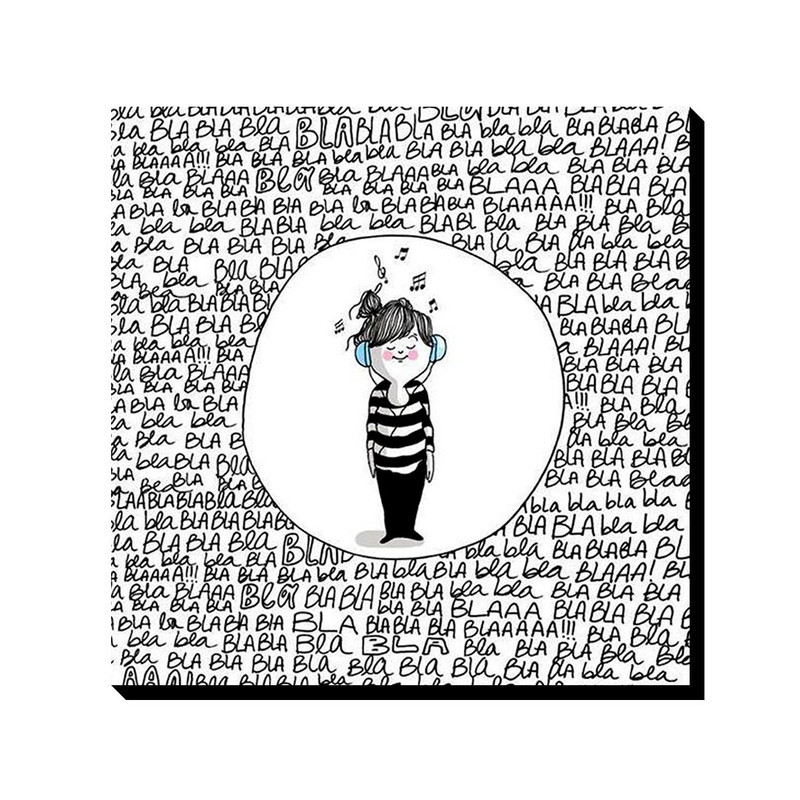 تابلو شاسی مدل آرامش موسیقی کد 1124