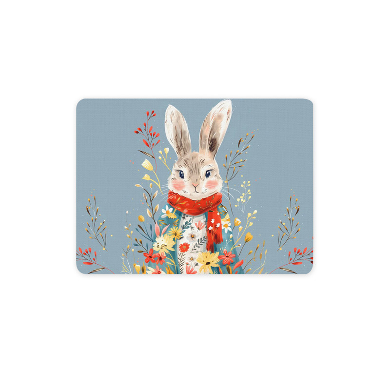 ماوس پد ترمه طراحان ایده مدل خرگوش زمستانی کد strm1093