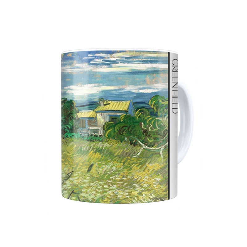 ماگ ترمه طراحان ایده مدل مزرعه سبز از ونگوگ کد art0031