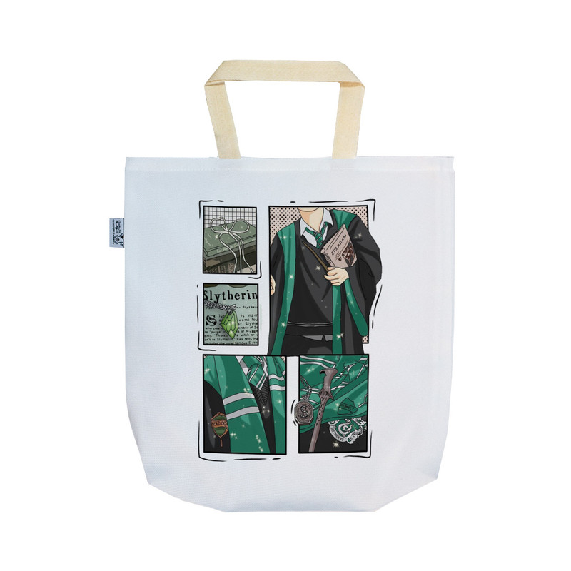 ساک خرید ترمه طراحان ایده مدل گروه اسلترین در فیلم هری پاتر harry Potter کد strm0958 - SS