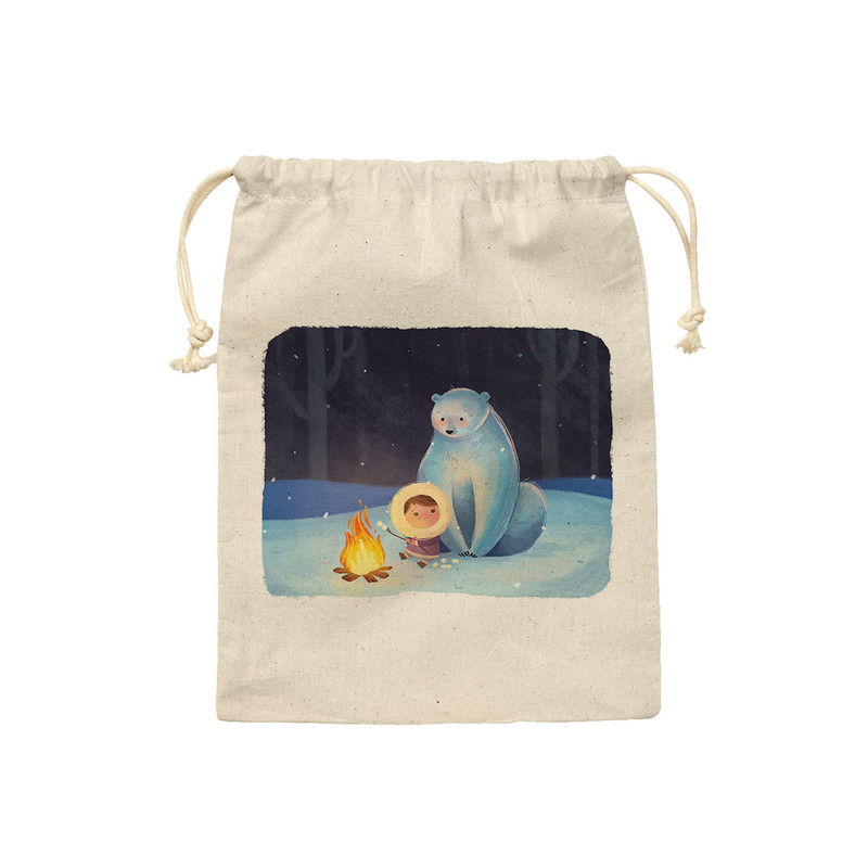 کیسه نان و سبزی ترمه طراحان ایده مدل خرس و دخترک کد cfp1114 - S