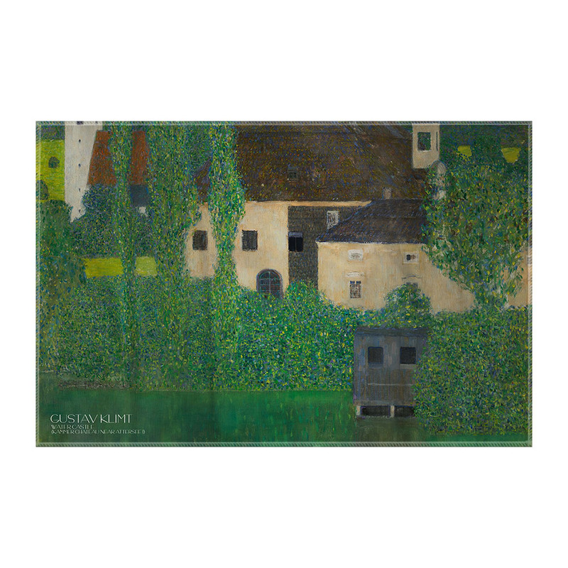 کاغذ کادو ترمه طراحان ایده مدل قصر آبی از کلیمت کد art0074