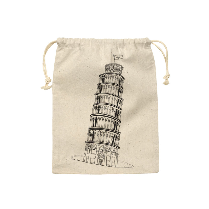 نظم دهنده ترمه طراحان ایده مدل کیسه بنددار برج پیزا کد cfp1054 - L