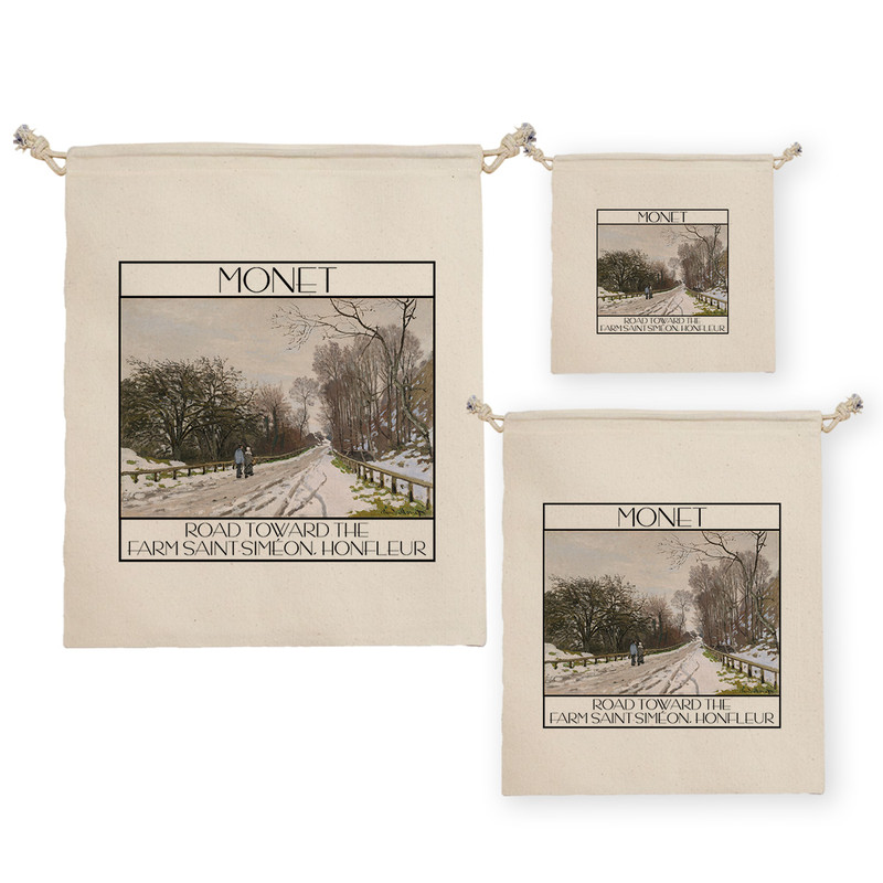 نظم دهنده ترمه طراحان ایده مدل کیسه بنددار جاده ای به سمت مزرعه سنت سیمون از مونه کد art0223 بسته سه عددی