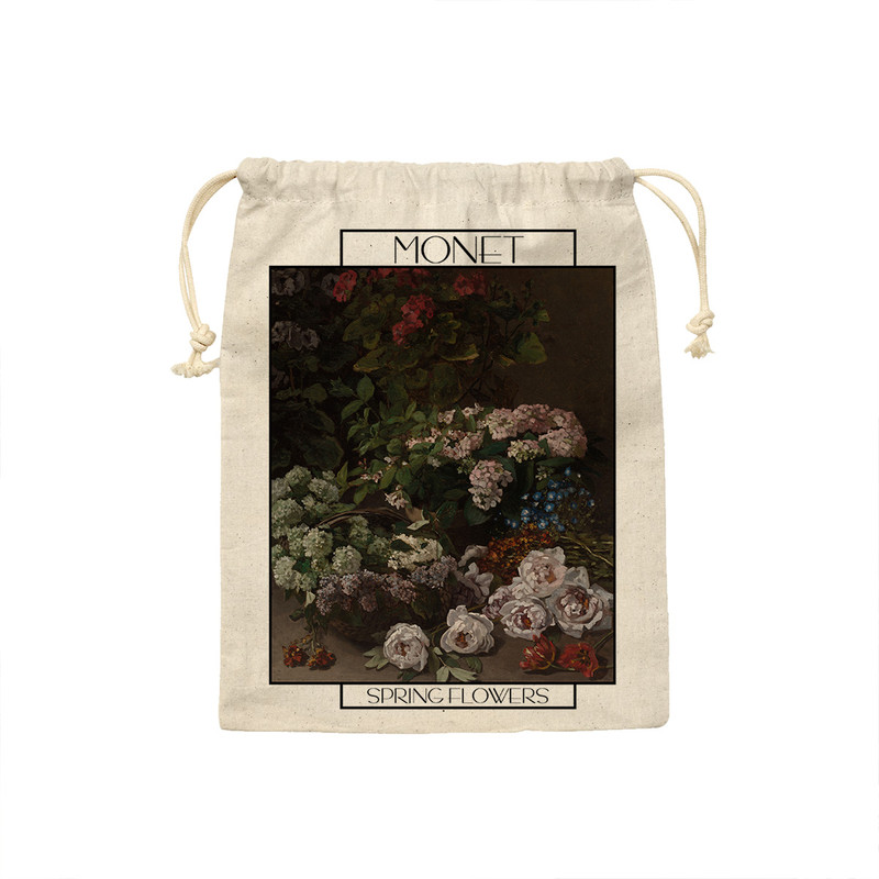 کیسه نان و سبزی ترمه طراحان ایده مدل گل های بهاری از مونه کد art0217 - S