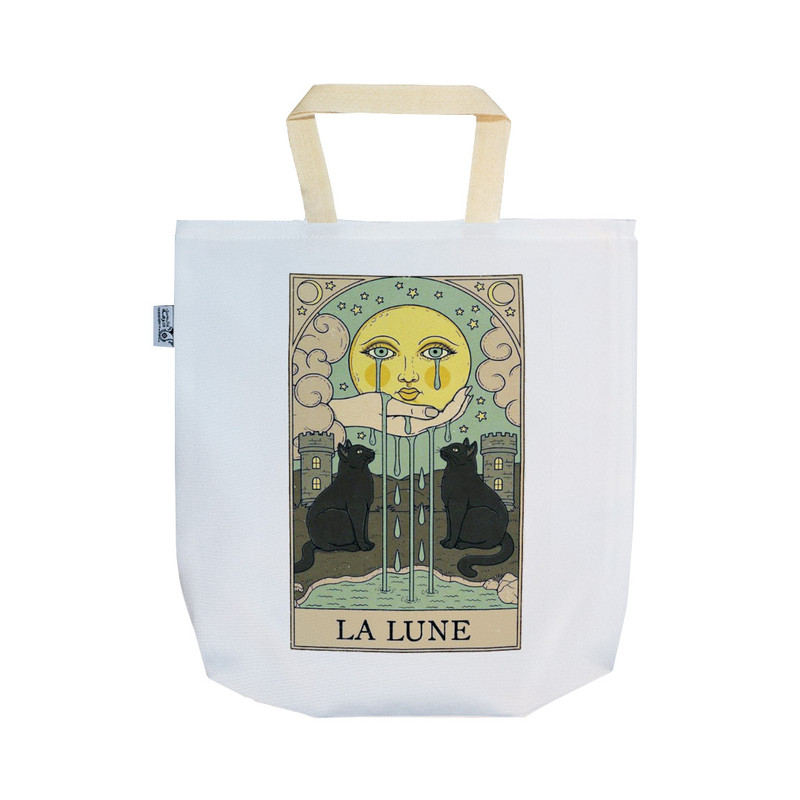 ساک خرید ترمه طراحان ایده مدل ماه تاروت کد zyp094 - SS