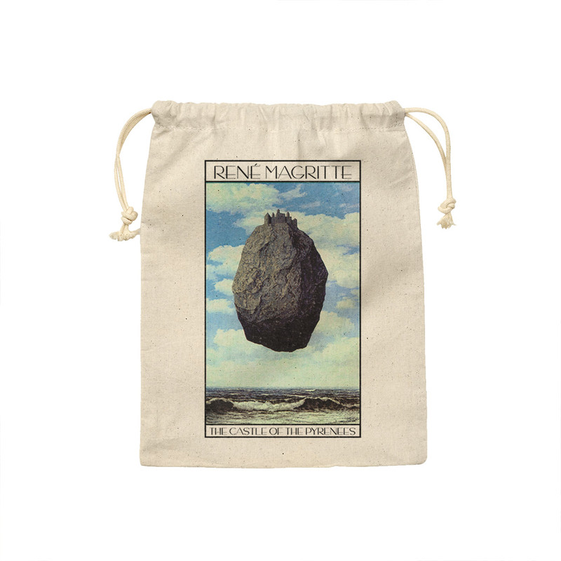 کیسه نان و سبزی ترمه طراحان ایده مدل قلعه پیرنس از ماگریت کد art0420 - M