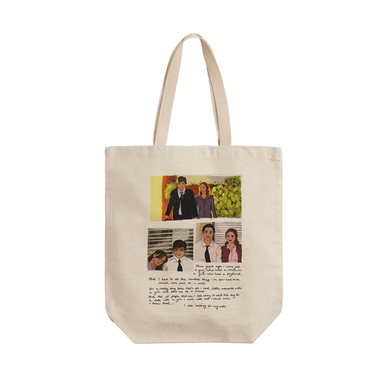 ساک خرید ترمه طراحان ایده مدل سریال آفیس کد cfp2469 - L