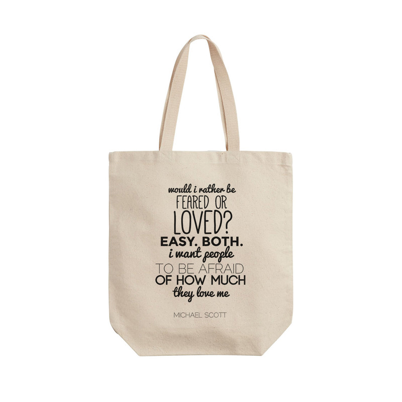 ساک خرید ترمه طراحان ایده مدل سریال آفیس کد cfp2626 - L