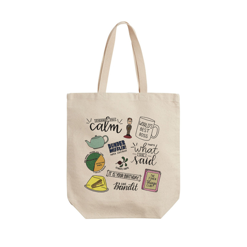 ساک خرید ترمه طراحان ایده مدل سریال آفیس کد cfp2651 - L