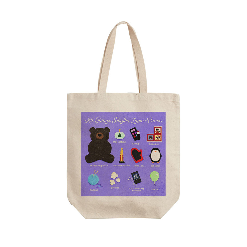 ساک خرید ترمه طراحان ایده مدل سریال آفیس کد cfp2704 - L