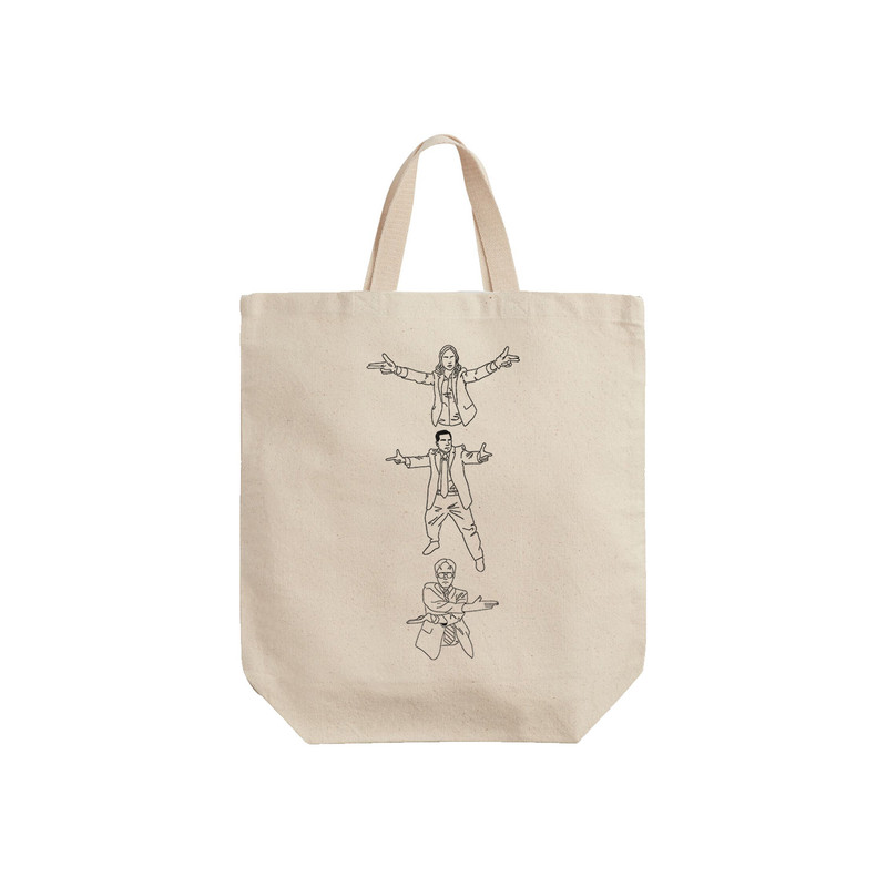 ساک خرید ترمه طراحان ایده مدل سریال آفیس کد cfp2399 - S