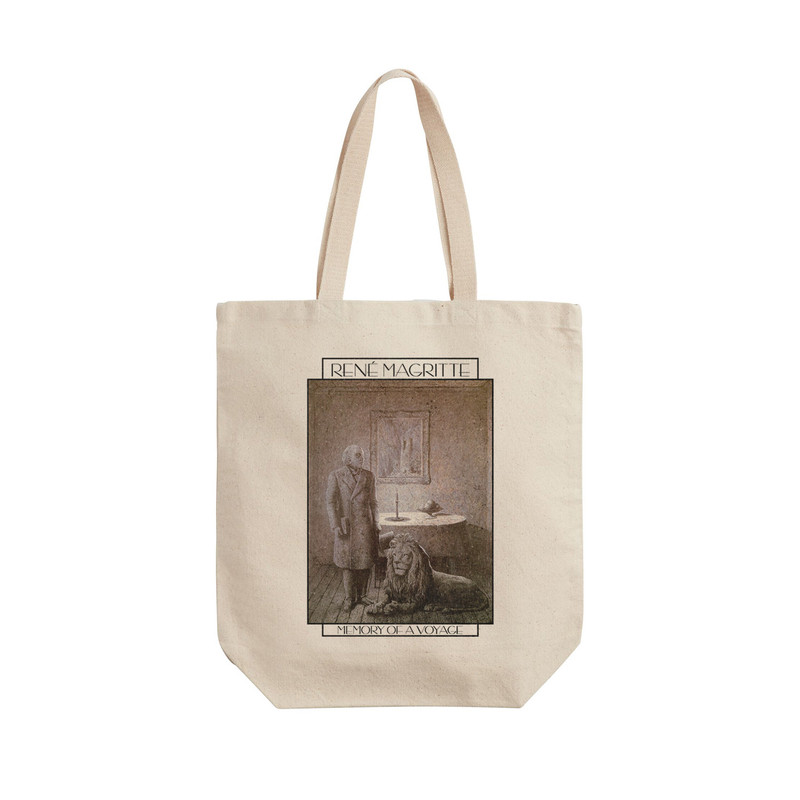 ساک خرید ترمه طراحان ایده مدل خاطره یک سفر از ماگریت کد art0395 - L