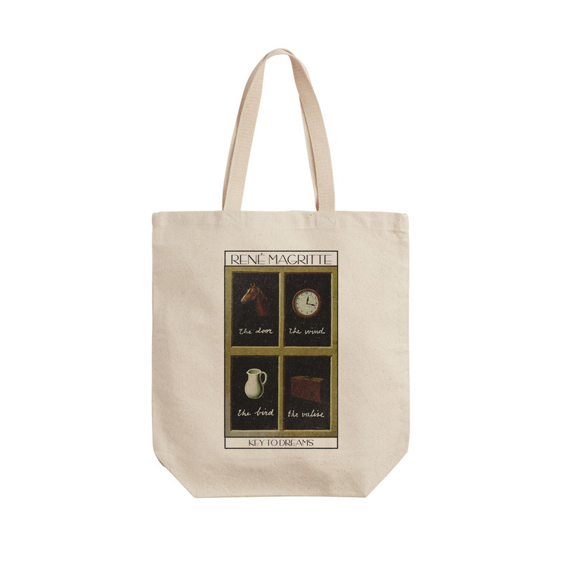 ساک خرید ترمه طراحان ایده مدل کلید رویاها از ماگریت کد art0385 - L