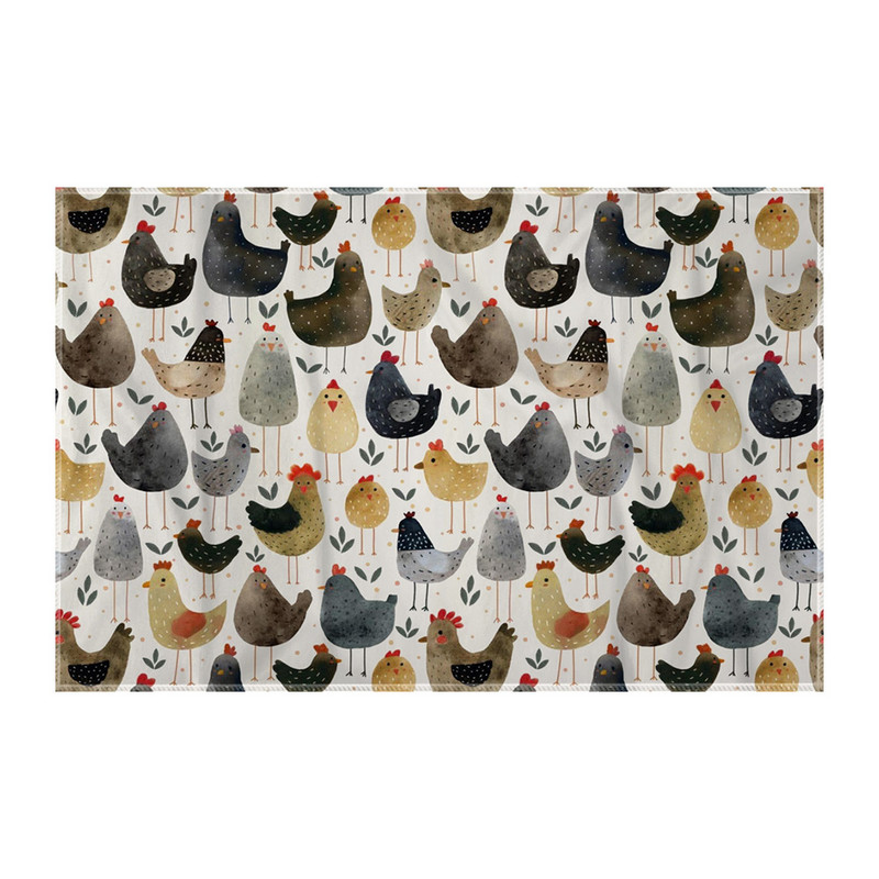 کاغذ کادو ترمه طراحان ایده مدل مزرعه و مرغ کد strm1130