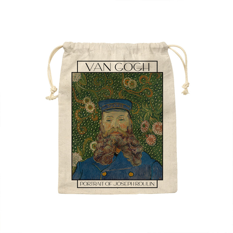 کیسه نان و سبزی ترمه طراحان ایده مدل پرتره جوزف رولین از ونگوگ کد art0054 - S